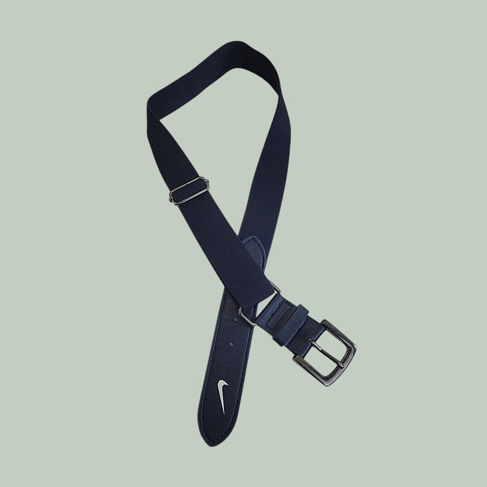 Nike Baseball Belt Adjustable Elastic Softball Uniform Athletic Equipment Navy